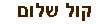 Kol Sholom